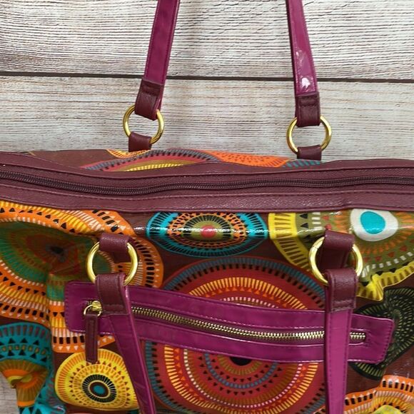 SAM & HADLEY COATED CANVAS TOTE BAG - Picture 6 of 8